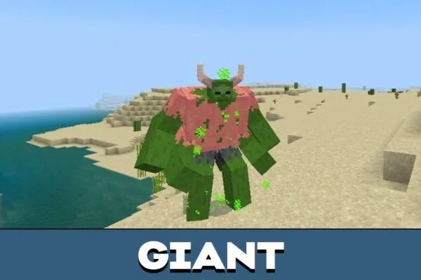 Giant from Undead Zombie Mod for Minecraft PE