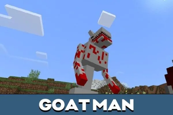 Goat Man from Dreaded Dusk Mod for Minecraft PE