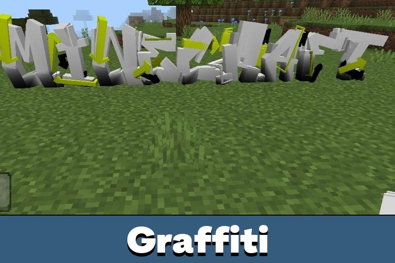 Graffiti Mod for Minecraft PE