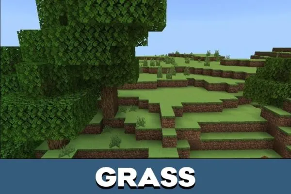 Grass from 4x4 Texture Pack for Minecraft PE