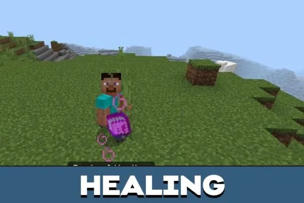 Healing from Better Enchantments Mod for Minecraft PE