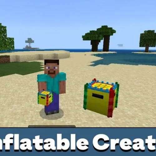 Inflatable Creator Mod for Minecraft PE