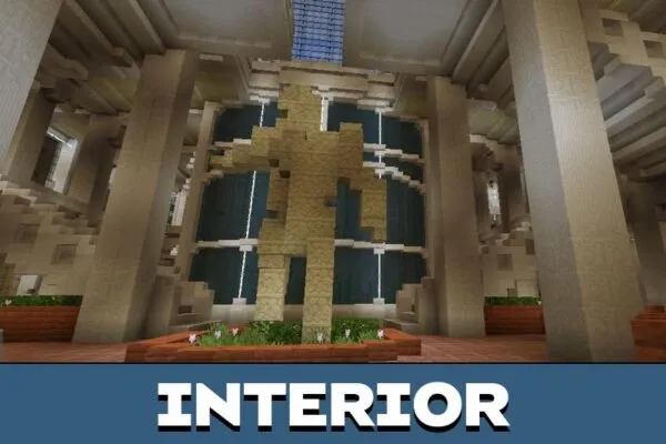 Interior from Hotels City Map for Minecraft PE