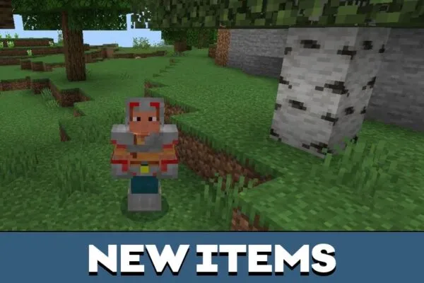 Items from 3D Armor Mod for Minecraft PE