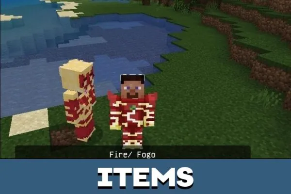 Items from Carnitrix Mod for Minecraft PE