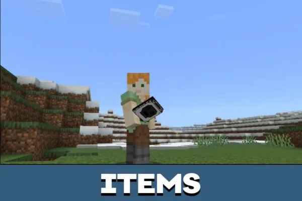 Items from Crafting Book Mod for Minecraft PE