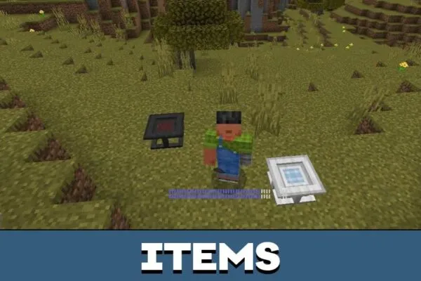 Items from Realistic Survival Mod for Minecraft PE