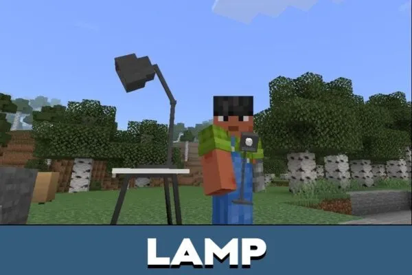 Lamp from Monodeco Mod for Minecraft PE