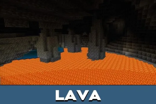 Lava from Complicated Survival Mod for Minecraft PE