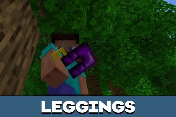 Leggings from Invisible Armor Mod for Minecraft PE