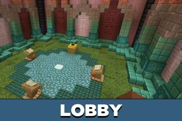 Lobby from Akinator Map for Minecraft PE