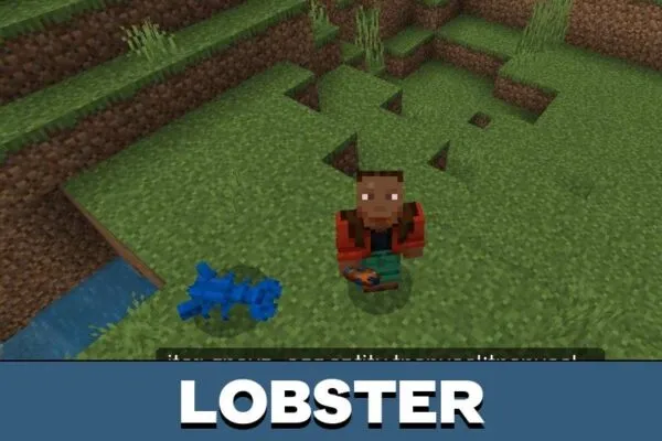 Lobster from Palm Tree Mod for Minecraft PE