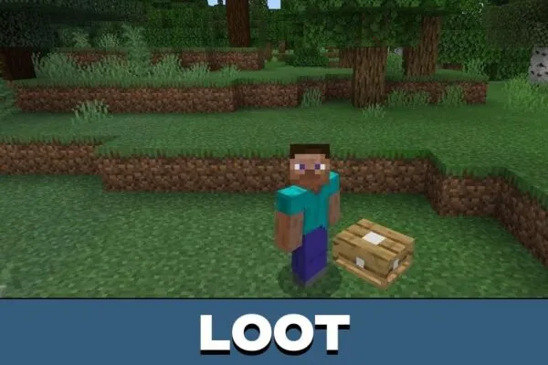 Loot from Apocalypse Survival Mod for Minecraft PE