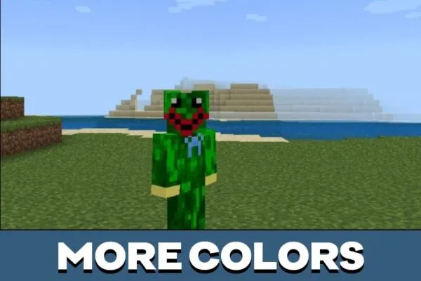 More Colors from 3D Skins Mod for Minecraft PE