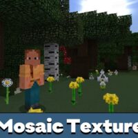 Mosaic Texture Pack for Minecraft PE