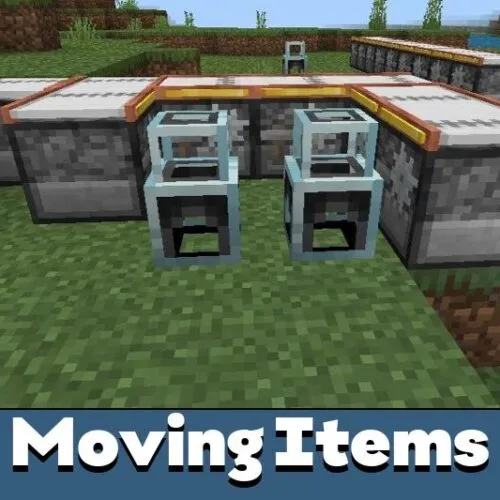 Moving Items Mod for Minecraft PE