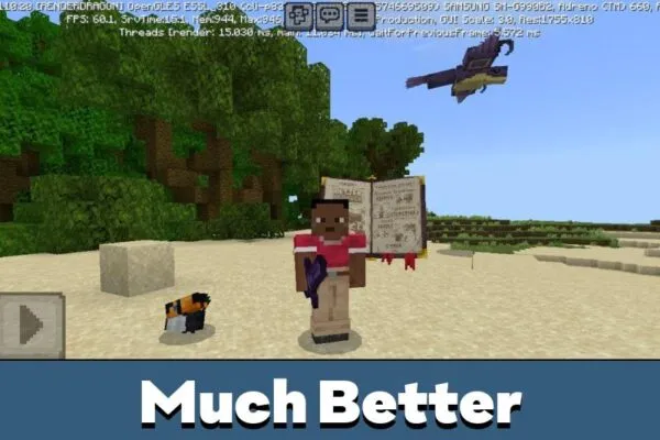 Much Better from Better on Bedrock Mod for Minecraft PE