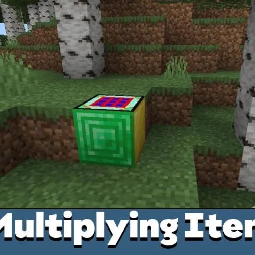 Multiplying Items Mod for Minecraft PE