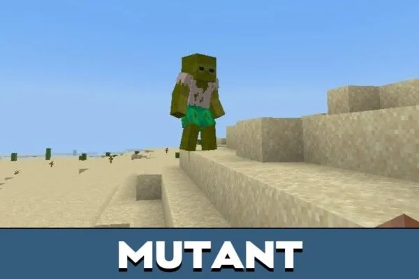 Mutant from Undead Zombie Mod for Minecraft PE