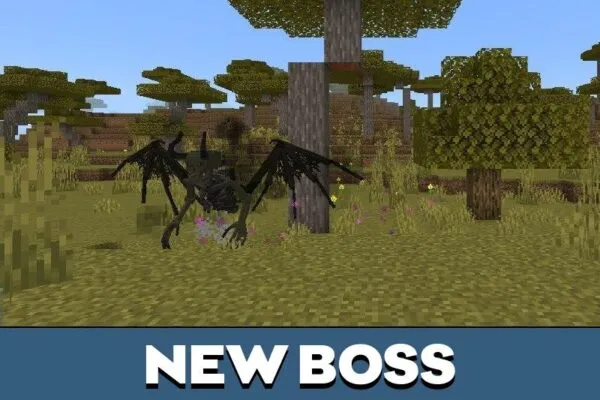 New Boss from Grim Reaper Mod for Minecraft PE