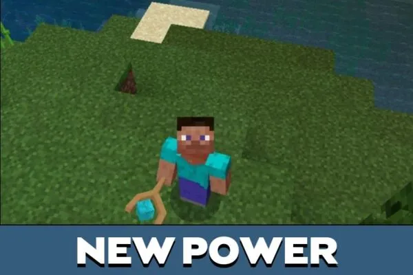 New Power from 4 Elements Mod for Minecraft PE