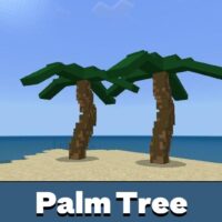 Palm Trees Mod for Minecraft PE
