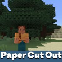 Paper Cut Out Texture Pack for Minecraft PE