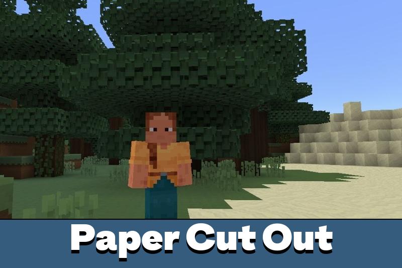 Download Paper Cut Out Texture Pack for Minecraft PE