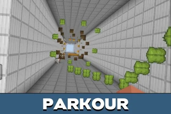 Parkour from 2 Towers Map for Minecraft PE