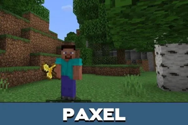 Paxel from Utility Craft Mod for Minecraft PE