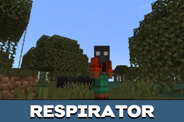 Respirator from Radioactive Mod for Minecraft PE