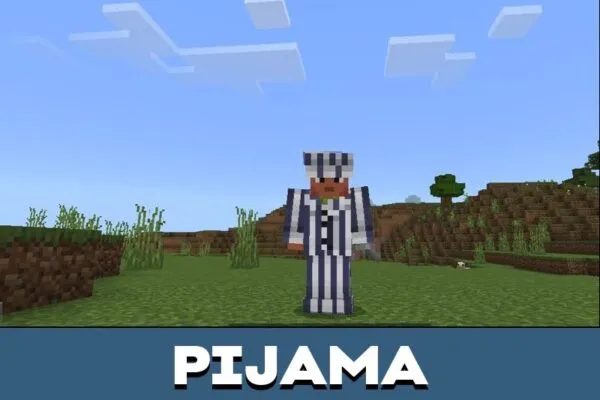 Pijama from Dharkcraft Mod for Minecraft PE