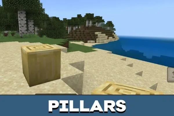 Pillars from 3D Blocks Mod for Minecraft PE