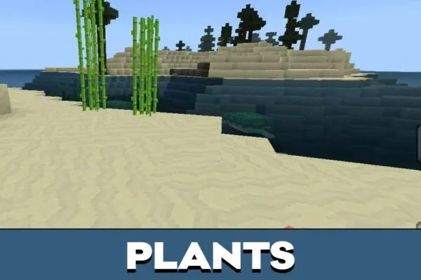 Plants from Paper Cut Out Texture Pack for Minecraft PE