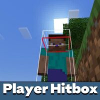 Player Hitbox Texture Pack for Minecraft PE