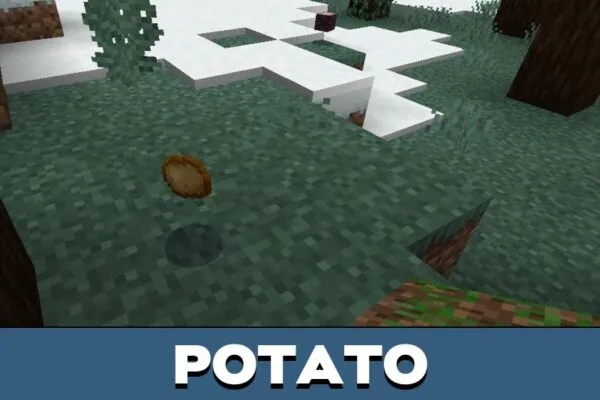 Potato from Veinminer Key Mod for Minecraft PE