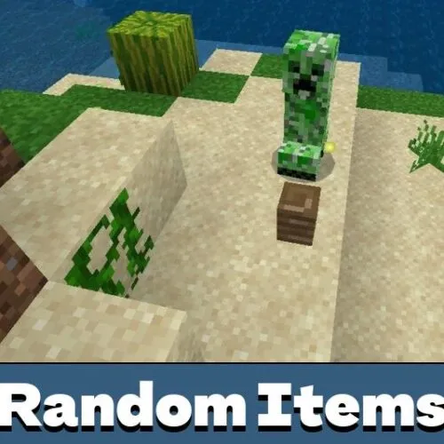 Random Items Mod for Minecraft PE