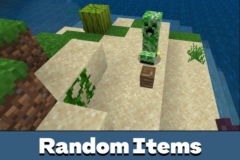 Random Items Mod for Minecraft PE