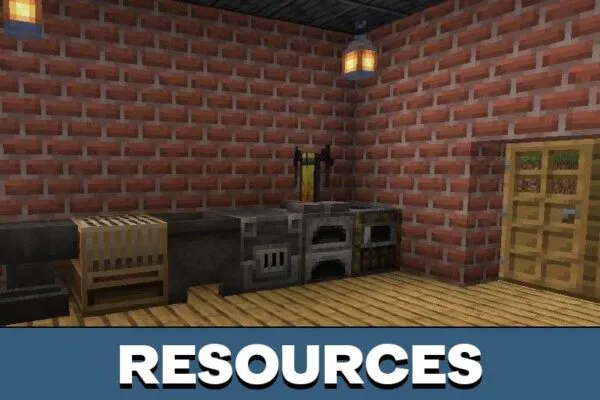 Resources from Train Map for Minecraft PE