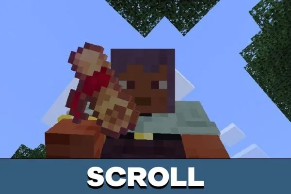 Scroll from Avatar Elements Mod for Minecraft PE