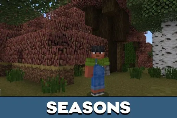 Seasons from Realistic Survival Mod for Minecraft PE