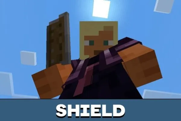 Shield from Enchantment Table Mod for Minecraft PE