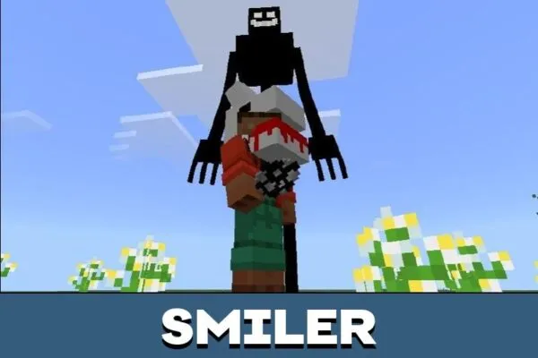 Smiler from Dreaded Dusk Mod for Minecraft PE