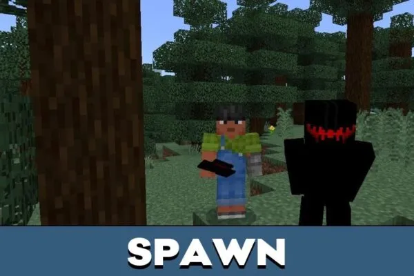 Spawn from Shadow Mod for Minecraft PE