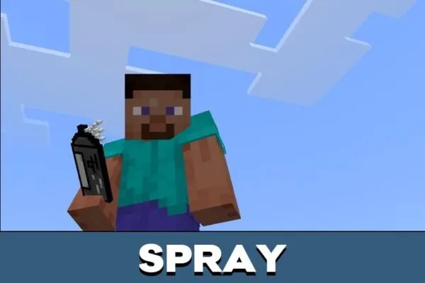 Spray from Nascar Mod for Minecraft PE