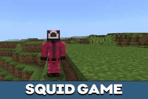 Squid Game from 3D Skins Mod for Minecraft PE