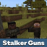 Stalker Guns Mod for Minecraft PE