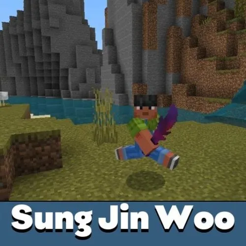 Sung Jin Woo Dagger Mod for Minecraft PE