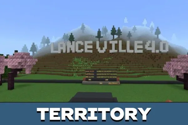 Terrotiry from Lance Ville Map for Minecraft PE