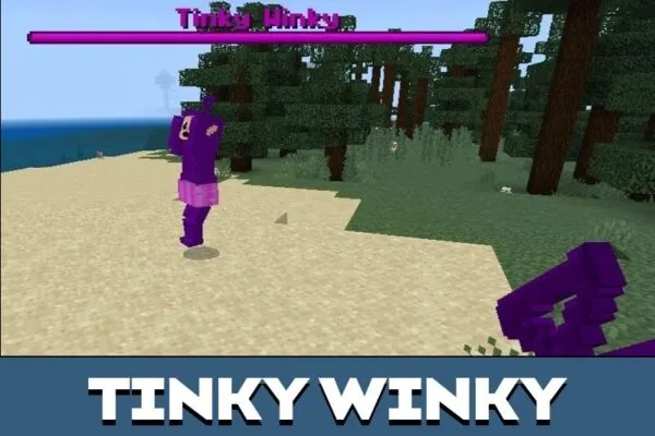 Tinky Winky from Multiverse Mod for Minecraft PE